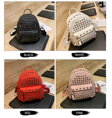 The Solid Rivet Shoulder Bag