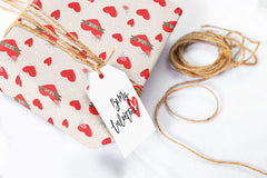 Valentine Love Wrapping Paper Sheets
