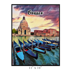 Venice Italy Art Poster Painting