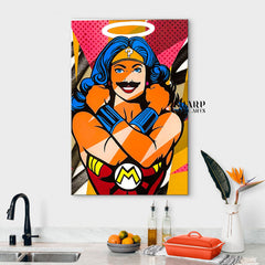 Wonder Mario Canvas Wall Art
