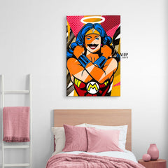 Wonder Mario Canvas Wall Art