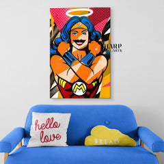 Wonder Mario Canvas Wall Art