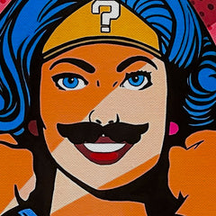 Wonder Mario Canvas Wall Art