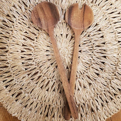 Wood Salad Servers