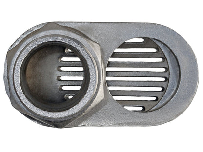 1-1/2" I.D. Threaded Thru-Hull Fitting Intake Strainer, AISI316 Stainless Steel - FO1646 - Five Oceans