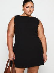 Anse Mini Dress Black Curve