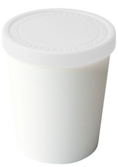 1 Quart Sweet Treats Tub - White