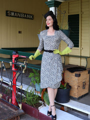 1940s O'Hara Cocktail Dress - Moonflower
