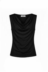 Jasmine Sleeveless Top in Black