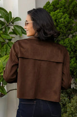Piper Jacket Chocolate With Pocket