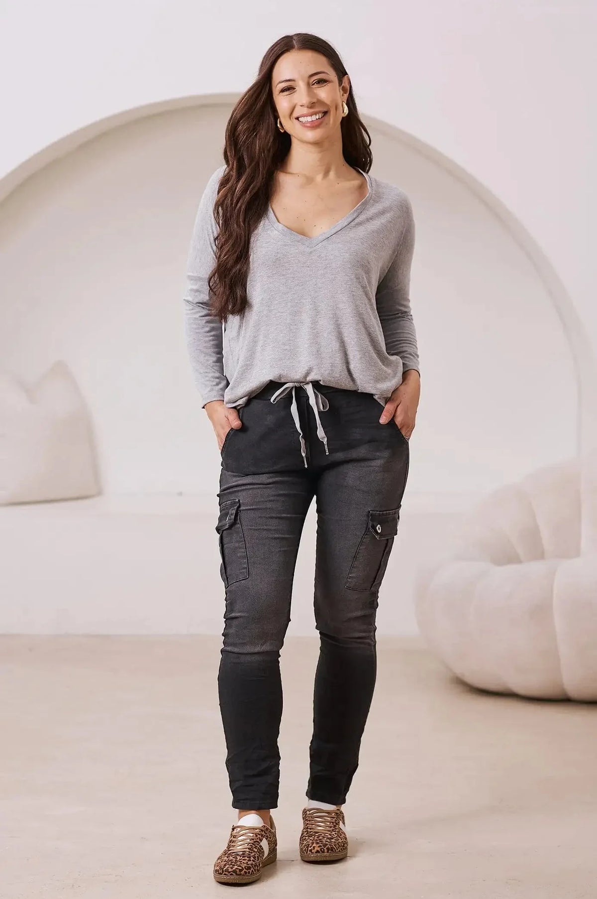 Leslie Jogger Black