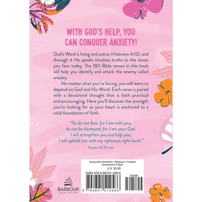 180 Bible Verses for Conquering Anxiety for Teen Girls