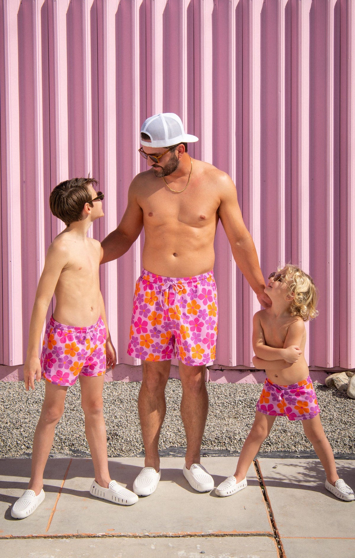 Man Mu Trunks ~ Pink Daisy