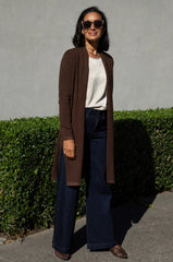 Georgia Cardigan Chocolate