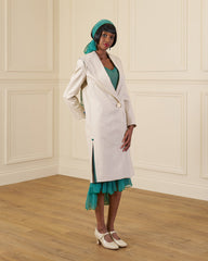 1920s Mildred Coat in Ecru