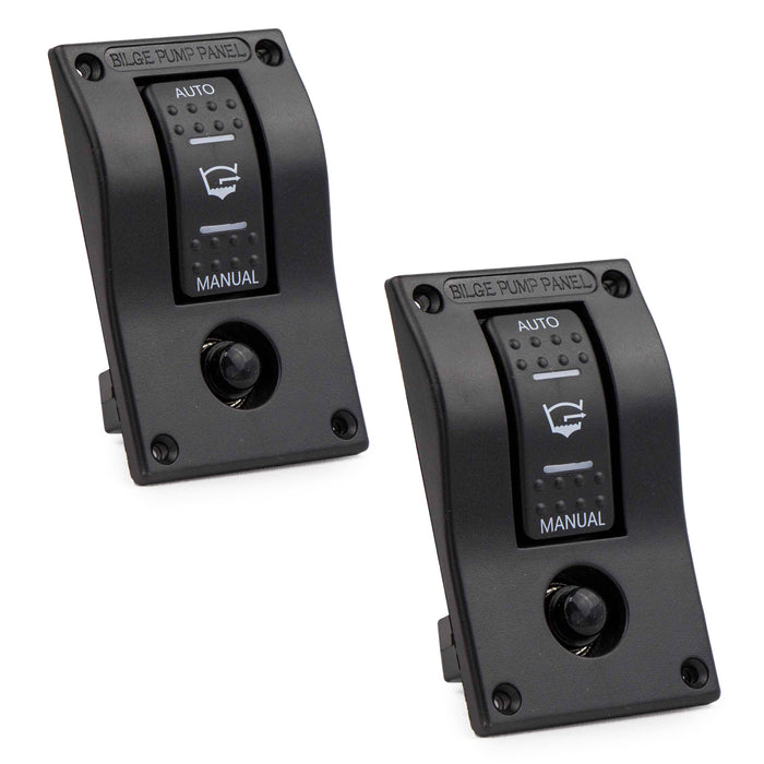 Bilge Pump Switch 3-Way Rocker 12-Volts, 2-Pack - FO3851-M2 - Five Oceans