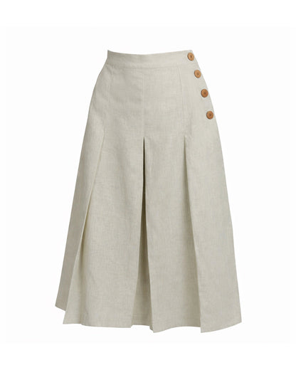 1930s Culottes - Natural Fibre Ecru