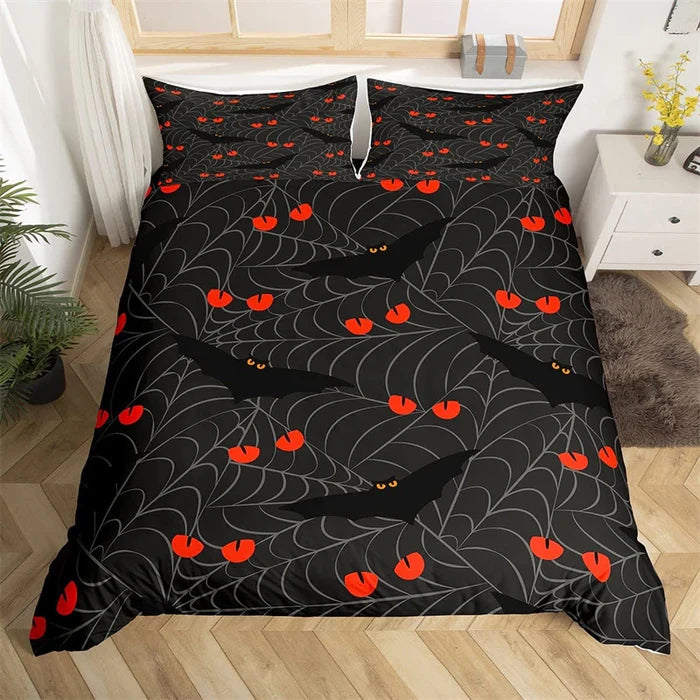 3D Printed Bat Eyes Bedding Set
