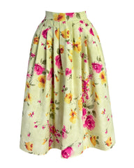 1950s Full Skirt - Rose Garden