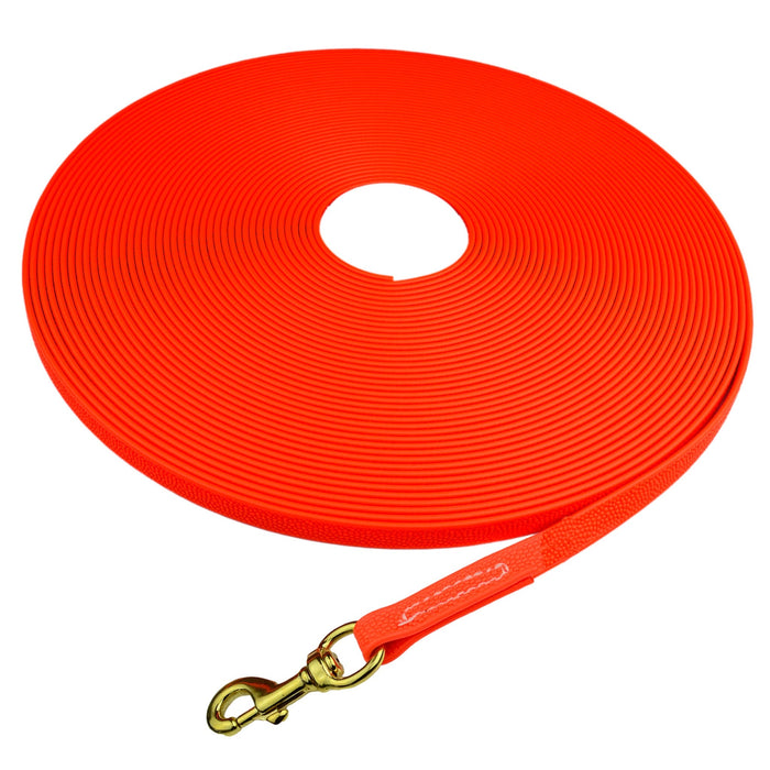 5/8" Pebble Embossed Biothane Long Line