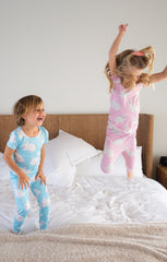 Mini Paige Sleep Set ~ Pink Bunnies Jersey