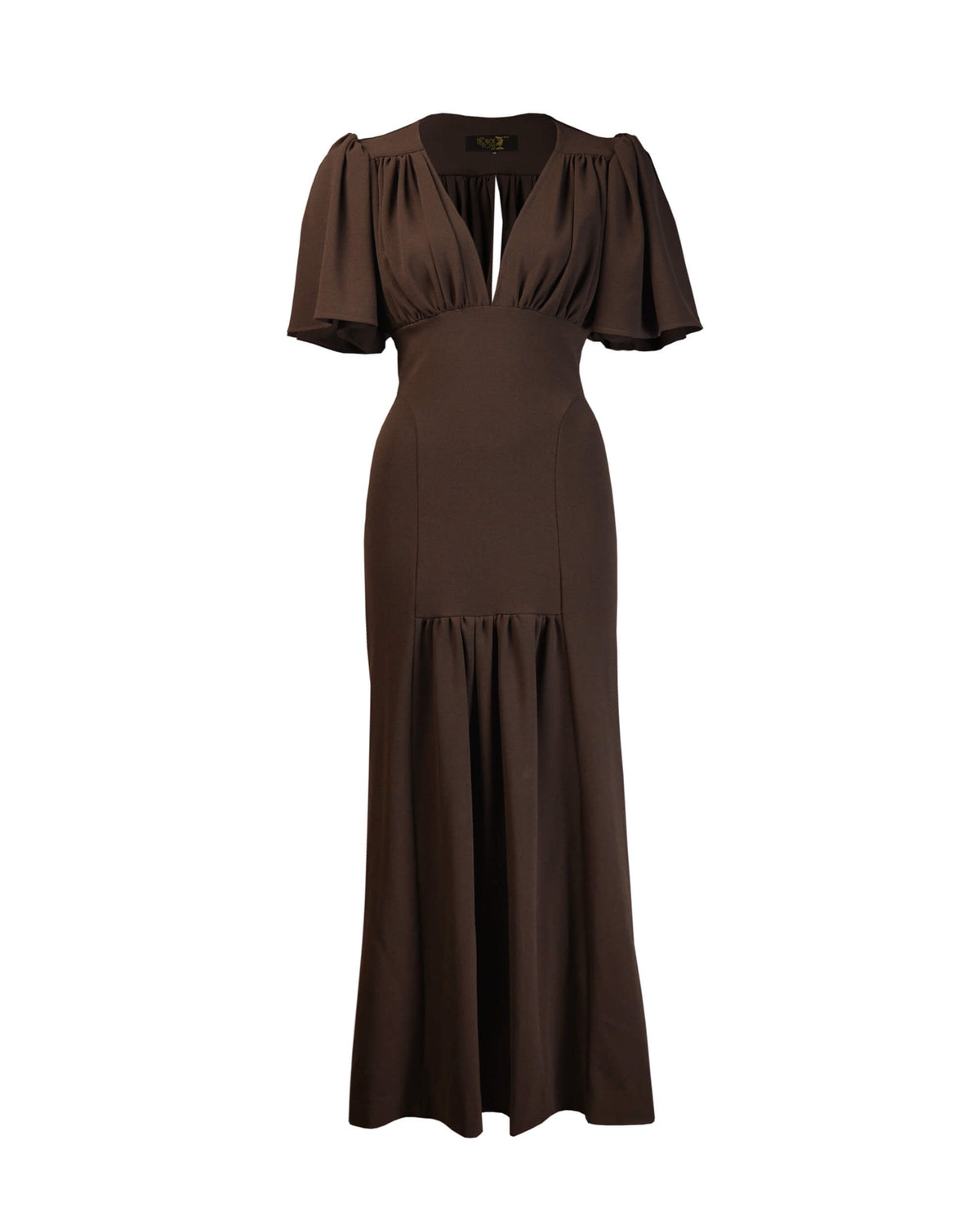 1970s Clarke Maxi Dress - Brown