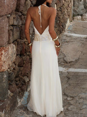 AGATA MAXI DRESS WHITE