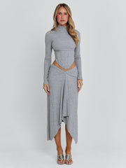 Amelis Top Grey