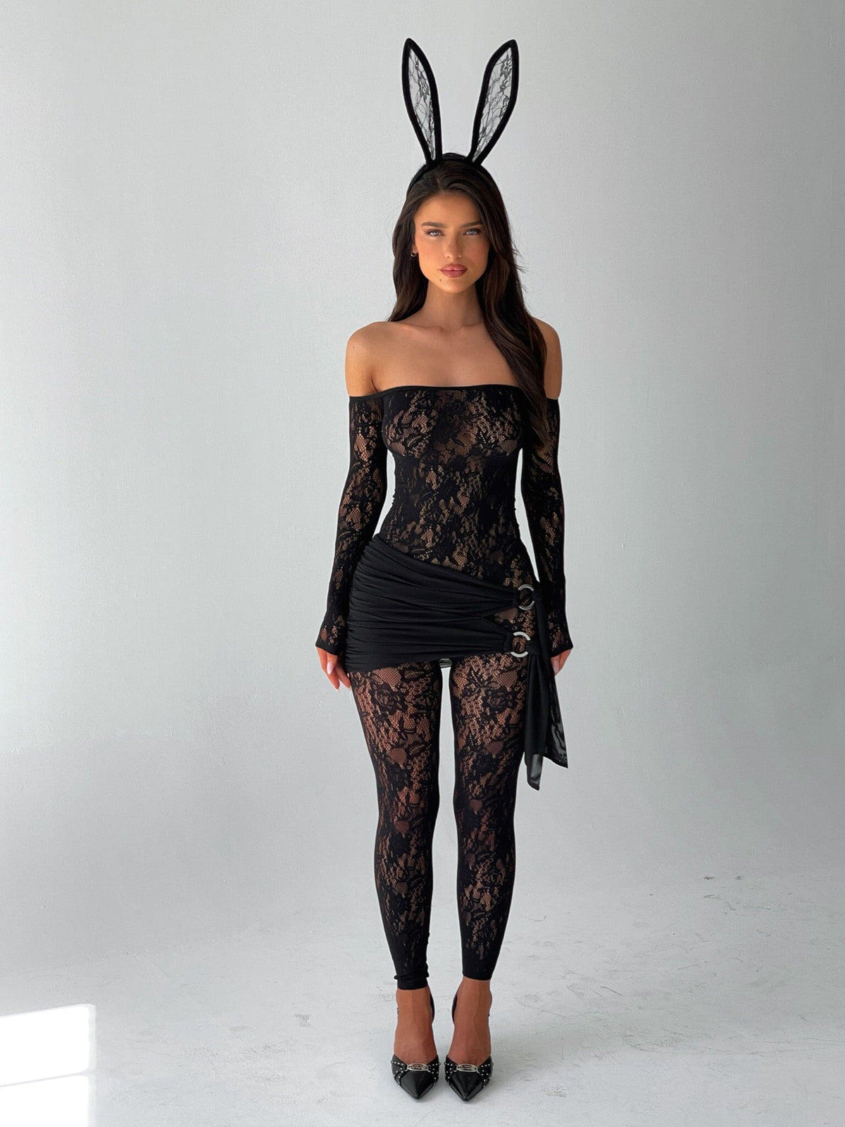 Brittany Mini Skirt Black