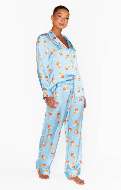 Classic PJ Set ~ Saint Spritz Silky