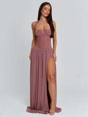 DEE MAXI DRESS MAUVE