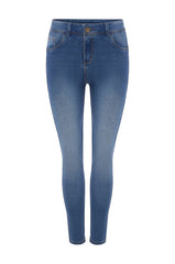 Dakota Skinny Jeans Denim Blue High Rise