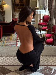 AVA MAXI DRESS BLACK