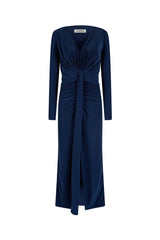 Kristen Long Sleeve Dress Navy