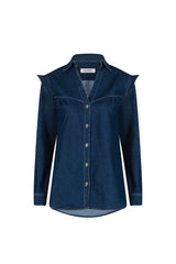 Larisa Long Sleeve Denim Top