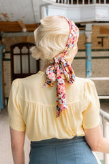 1930s Bonnie Blouse - Lemon