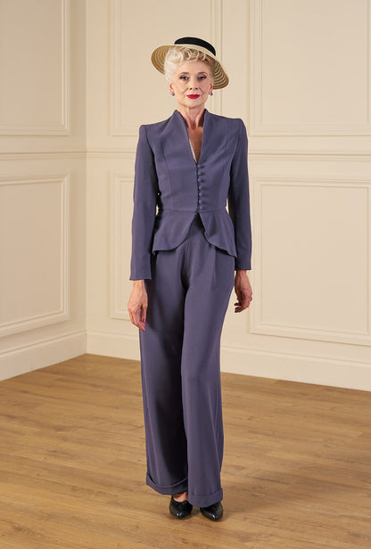 1950s Lilian Jacket - Steel