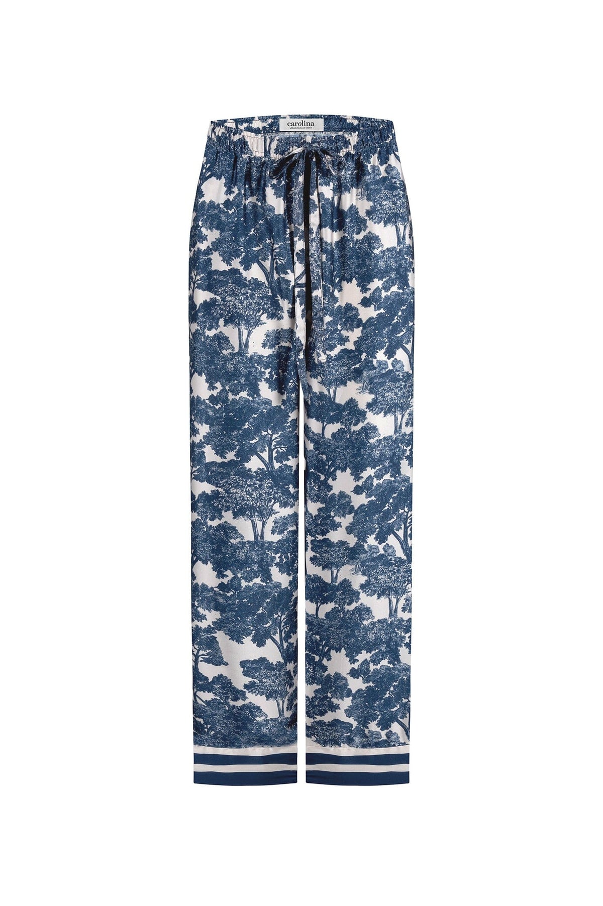 Lisa Print Pants Navy
