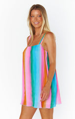 Sicily Dress ~ Ombre Pleated Knit