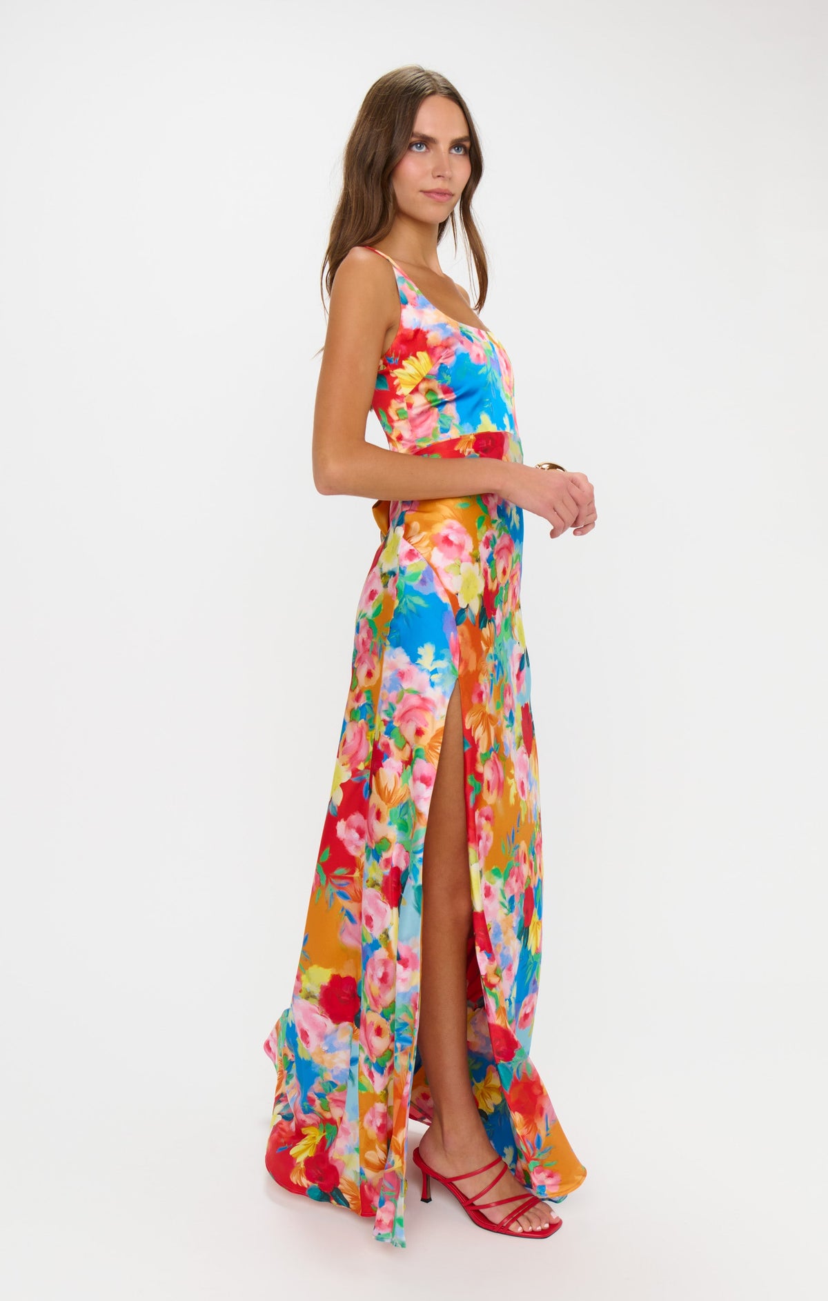 Lana Maxi Dress ~ Sunset Garden Gala