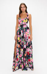 Abigail Maxi Dress ~ Moonlit Garden Gala Taffeta