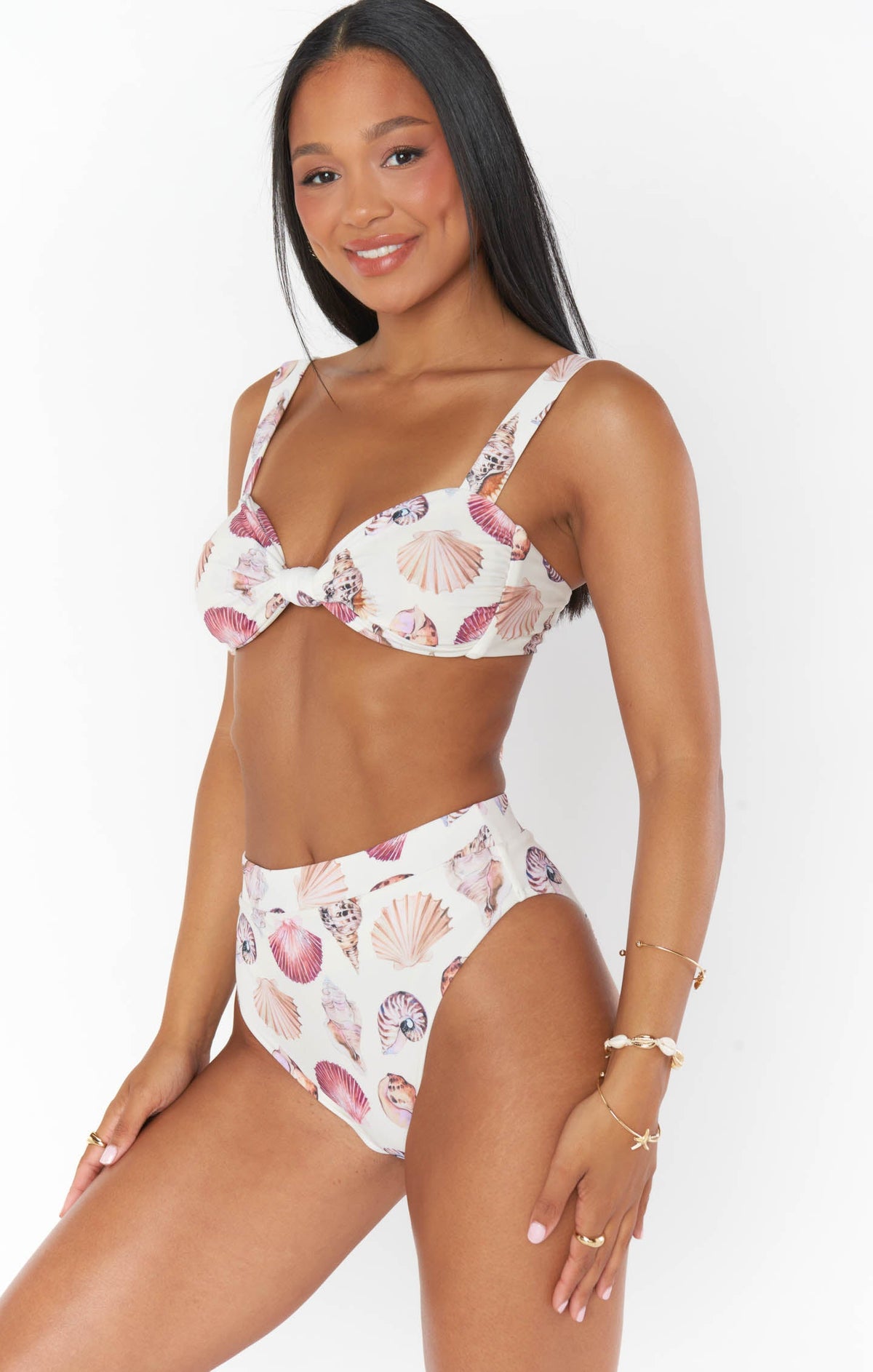 Aruba Top ~ White Shells