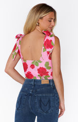 Gidget Bodysuit ~ Heart Throb Floral
