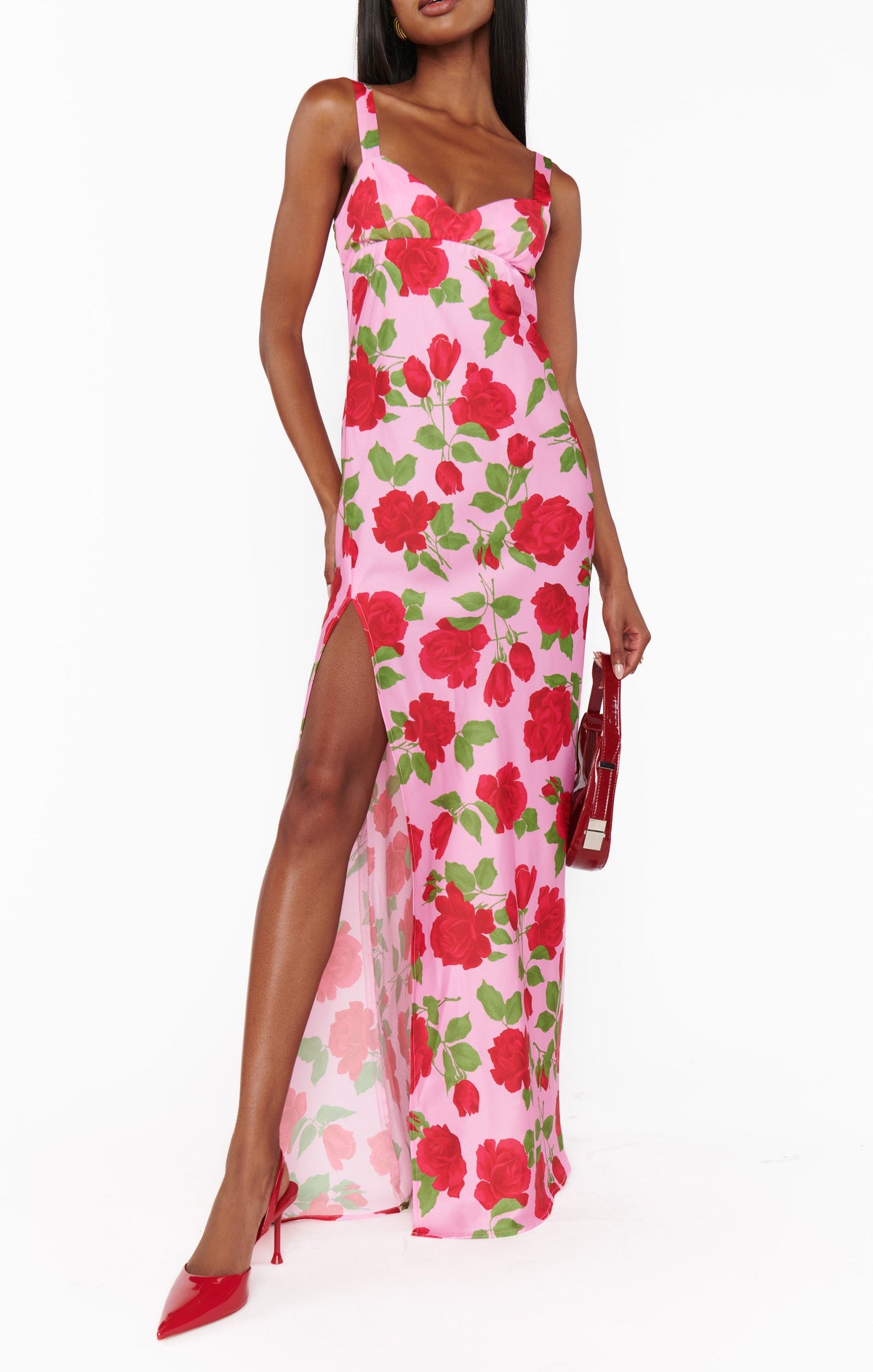 Maude Maxi Dress ~ Heart Throb Floral
