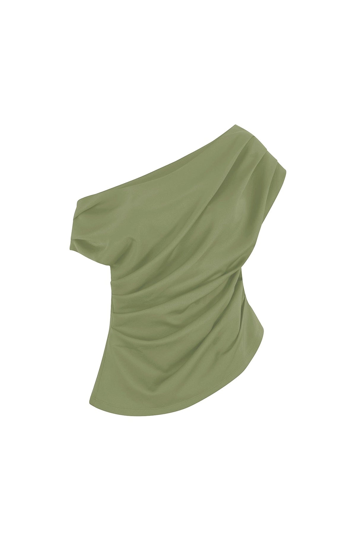 Roslyn Off Shoulder Top Olive