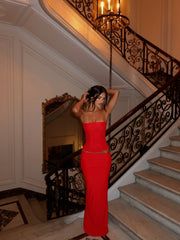 Catala Skirt Red