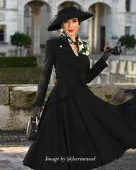 1950s Lilian Jacket - Black