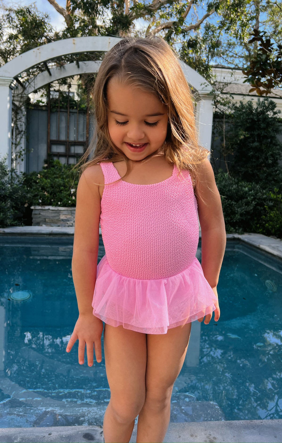 Tiny Dancer One Piece ~ Bubblegum Scrunch