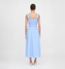 The Azalea Nap Top - Blue Stripe