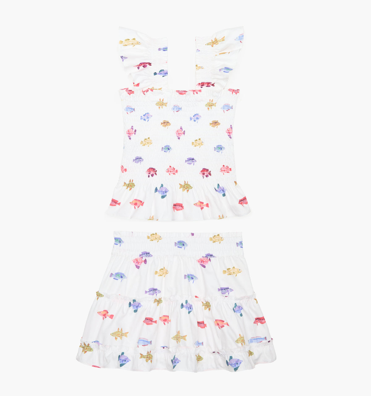 The Tiny Paz Nap Set - White Rainbow Fish